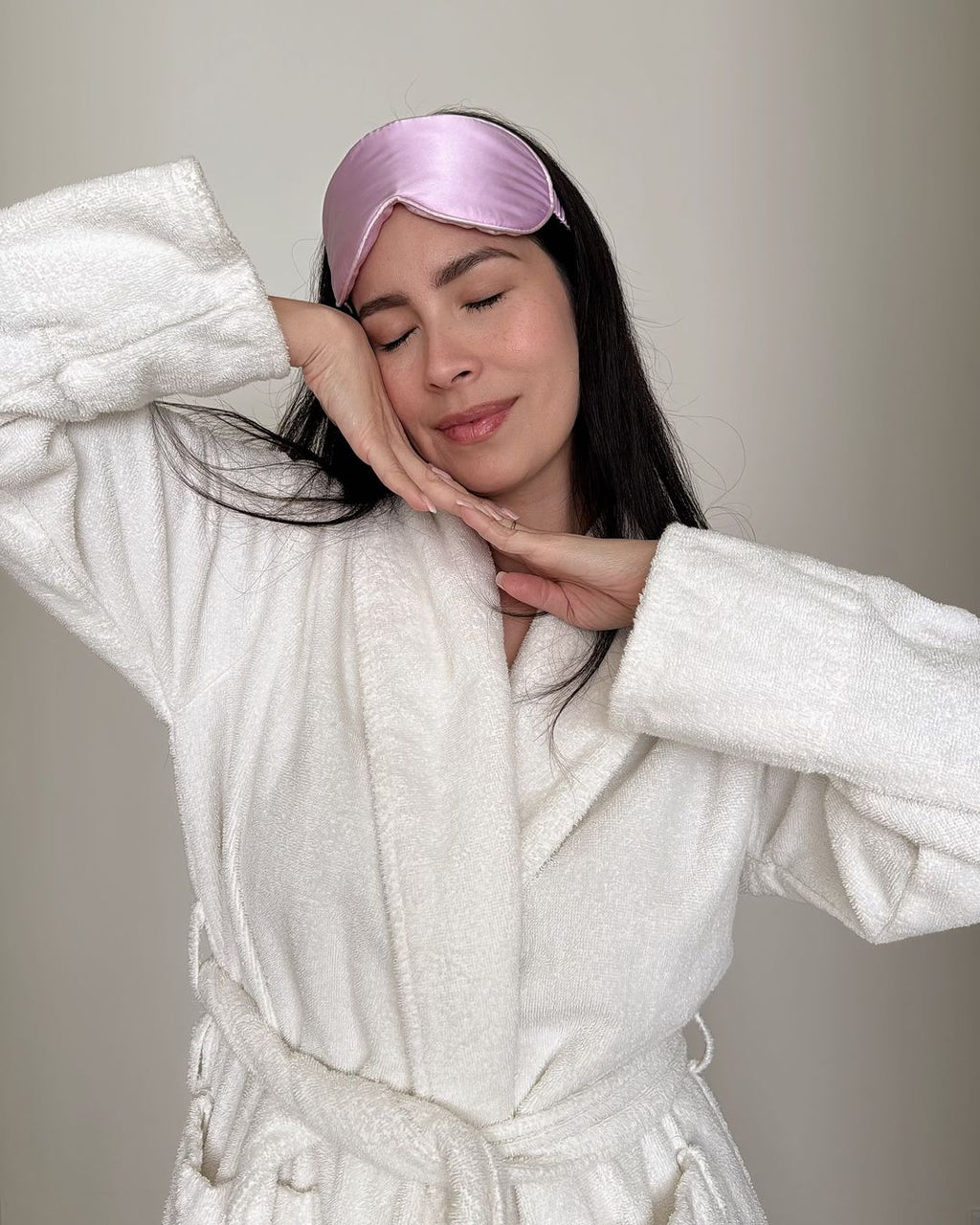 Mulberry Silk Sleep Mask, Ivory