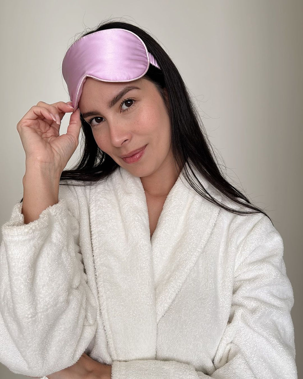 Mulberry Silk Sleep Mask, Ivory