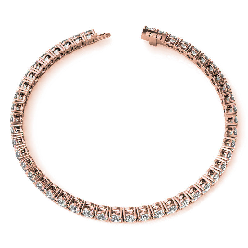 White Sapphire Tennis Bracelet