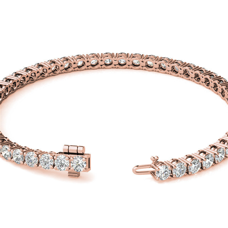 White Sapphire Tennis Bracelet