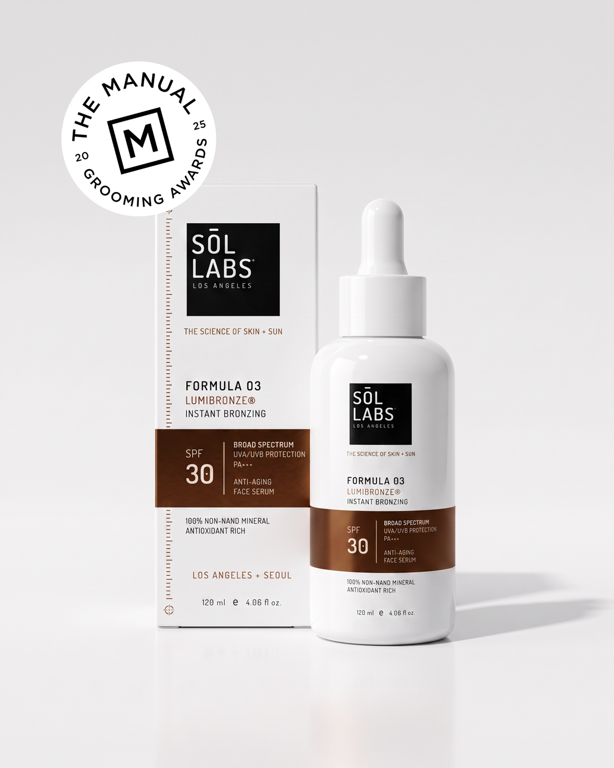 SOL LABS Lumibronze Mineral SPF 30 Bronzing Serum