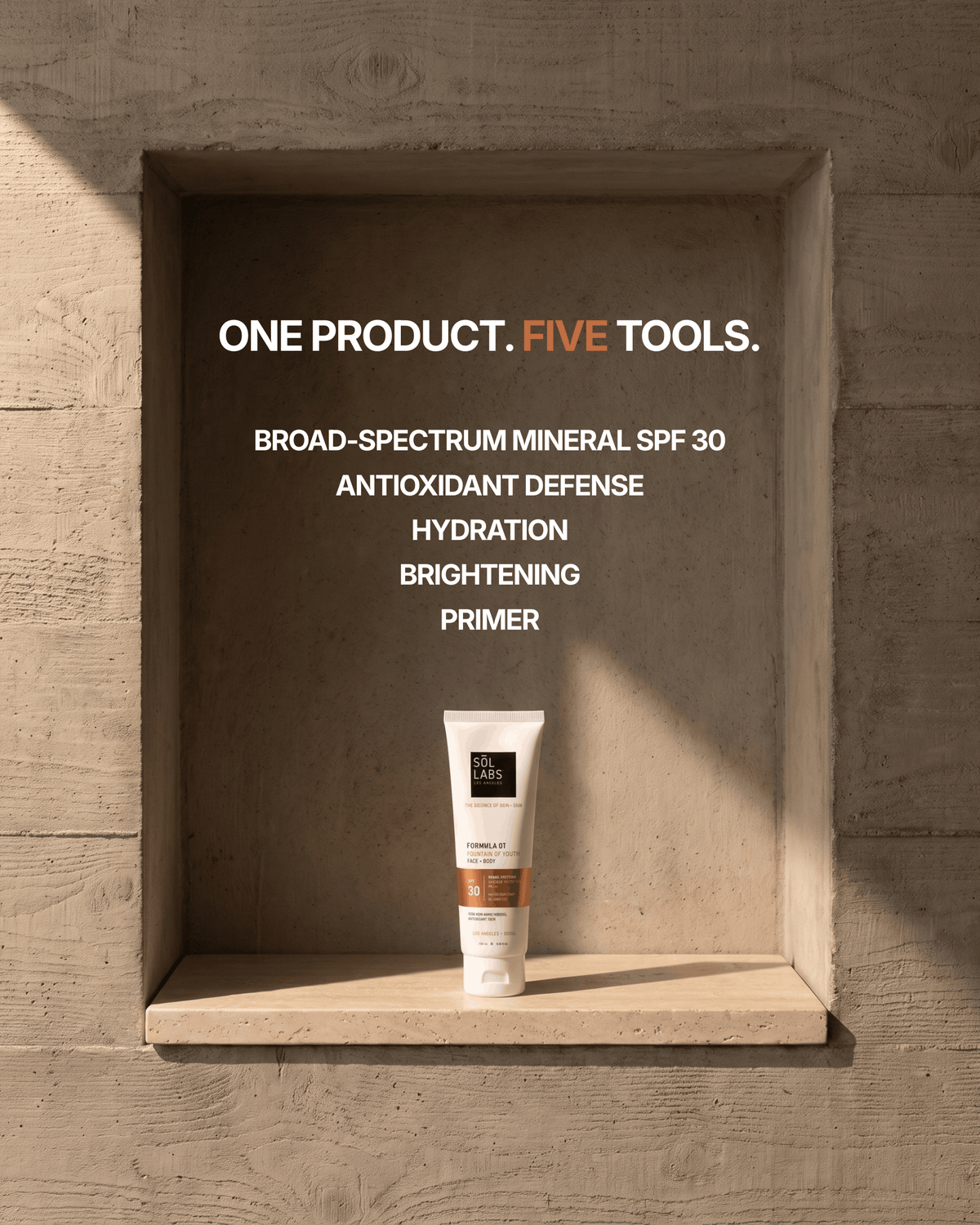 SOL LABS Mineral SPF 30 Face + Body Lotion