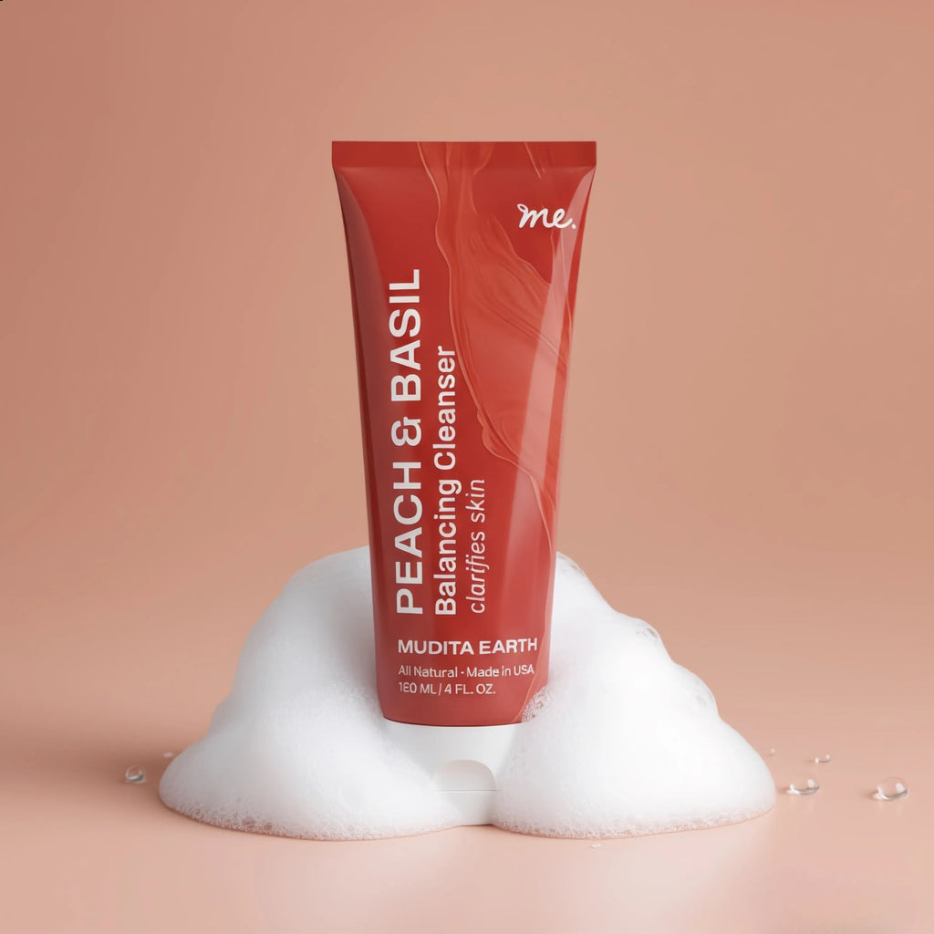 Mudita Earth Peach & Basil Balancing Cleanser
