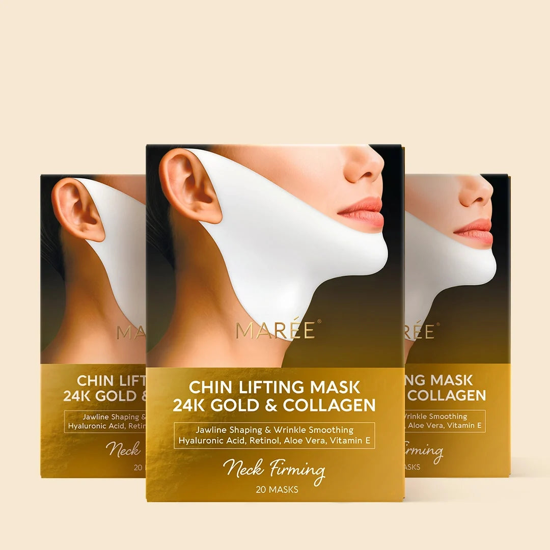 24K Gold V-Line Lifting Mask, 20 Count
