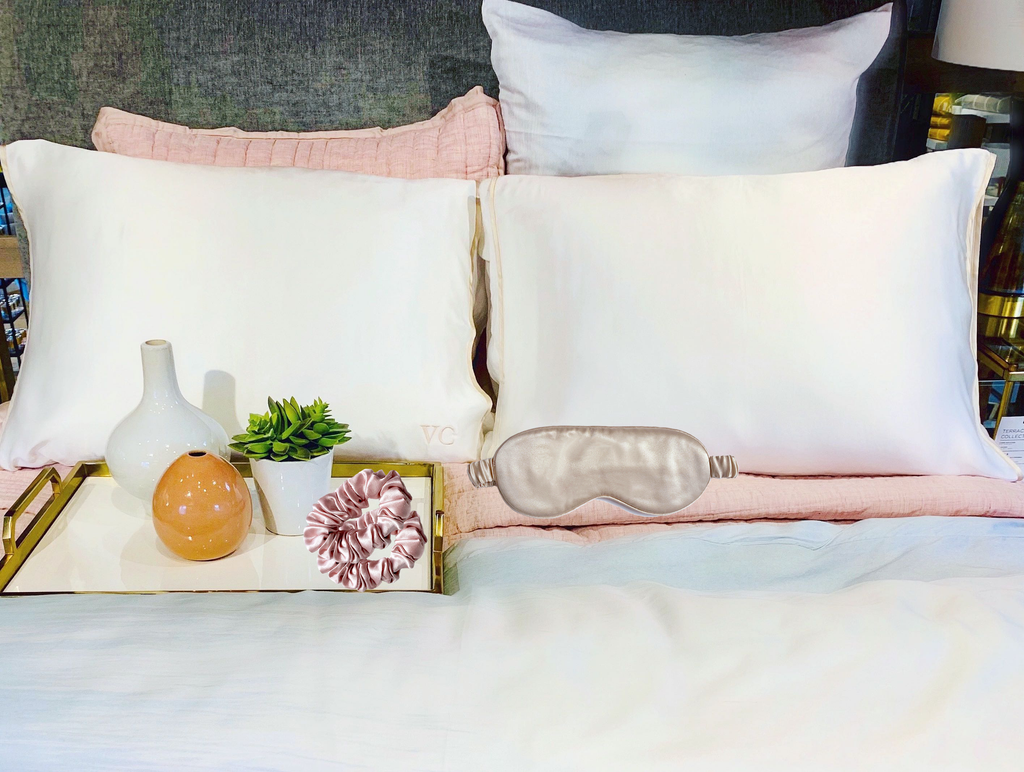 Silk Pillow Sleeve, Ivory