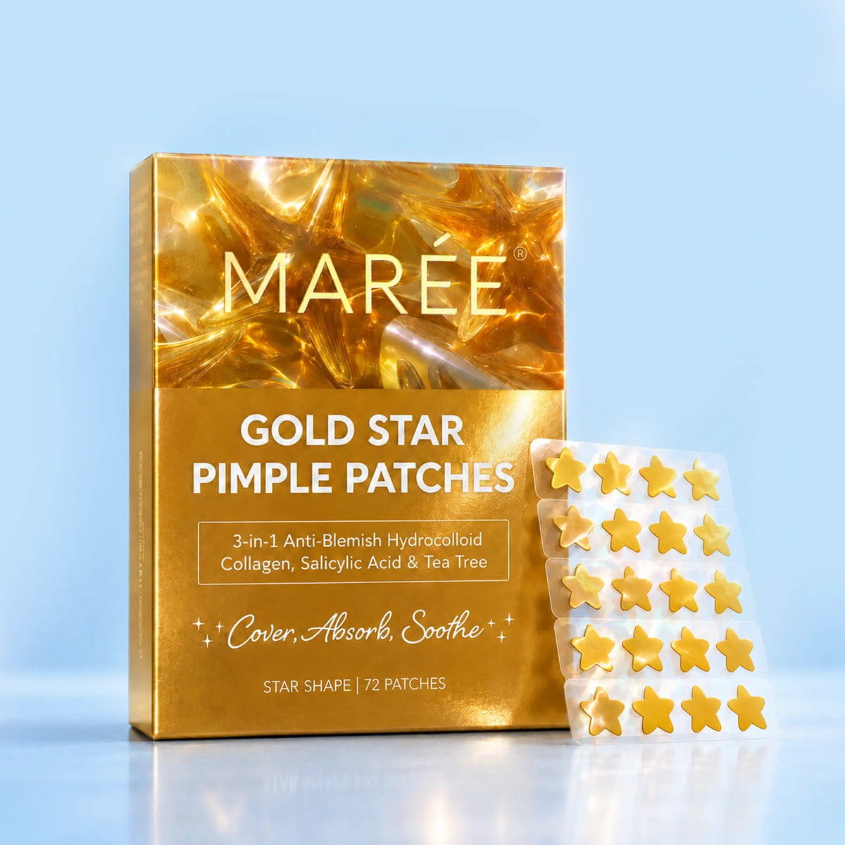 Gold Star Blemish Patches