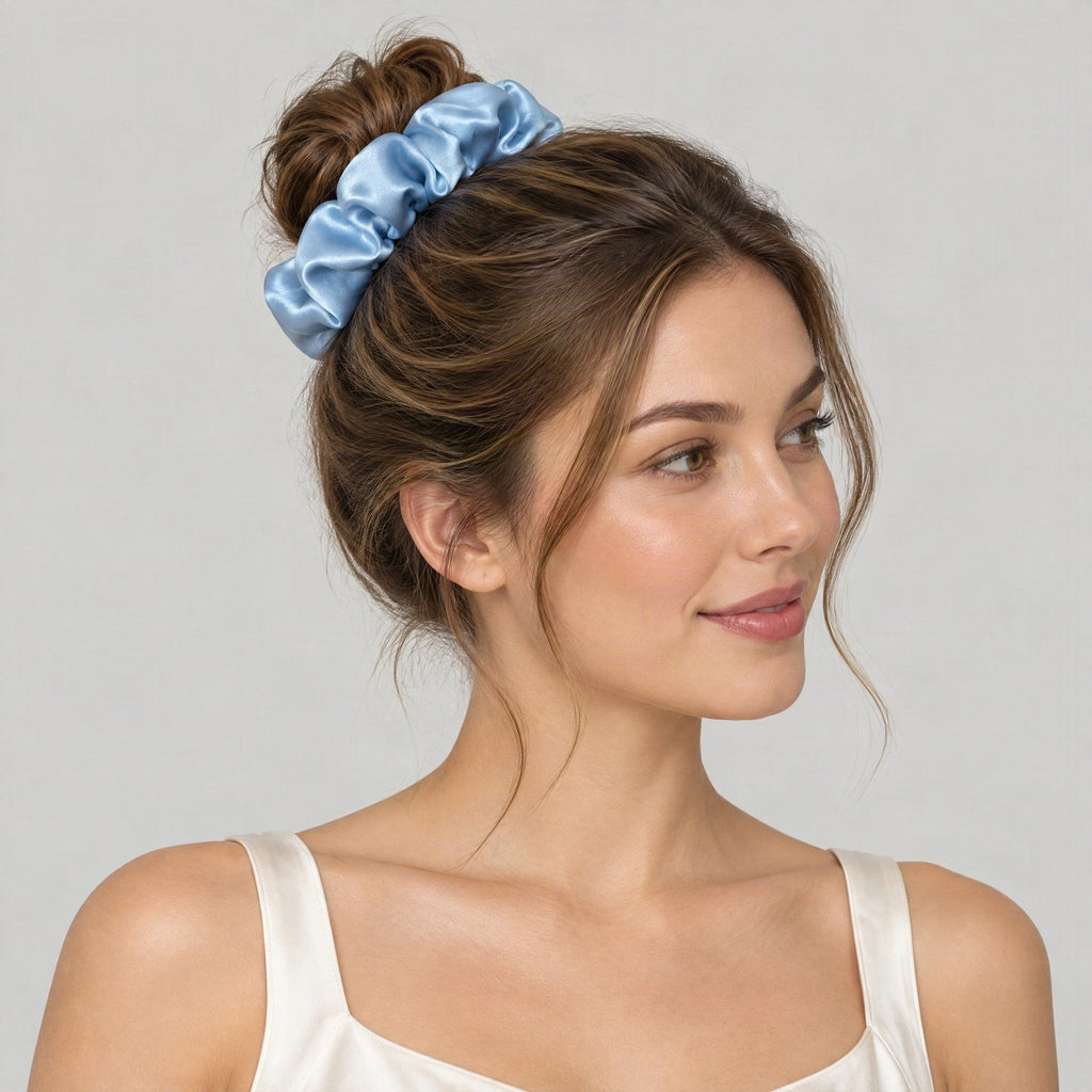 Oversized Mulberry Silk Scrunchie