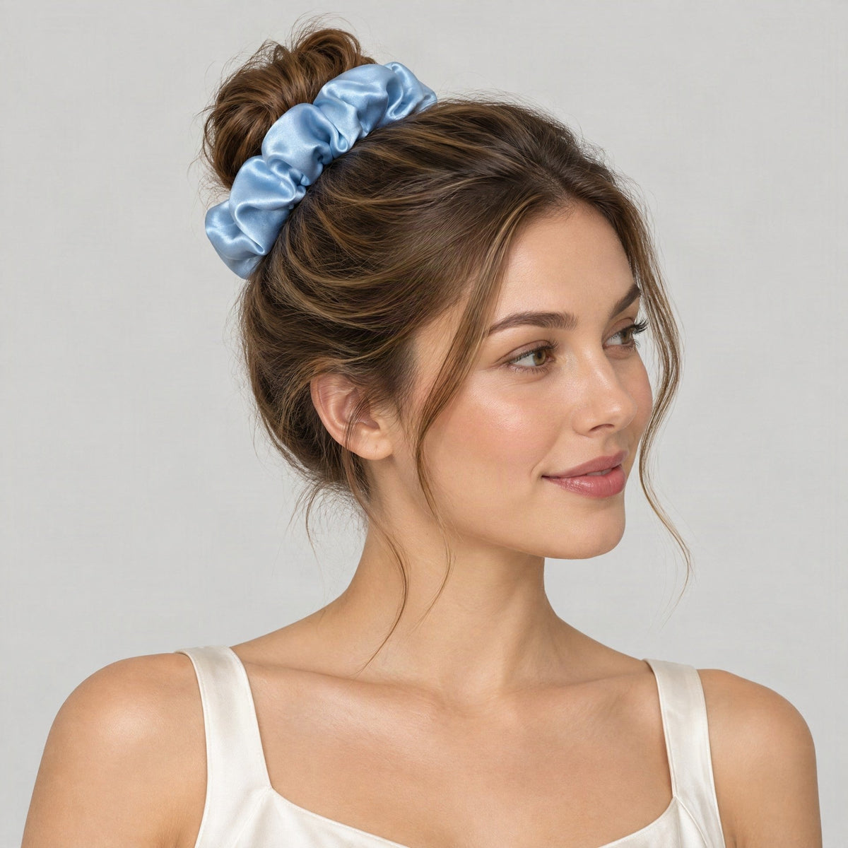 Oversized Mulberry Silk Scrunchie