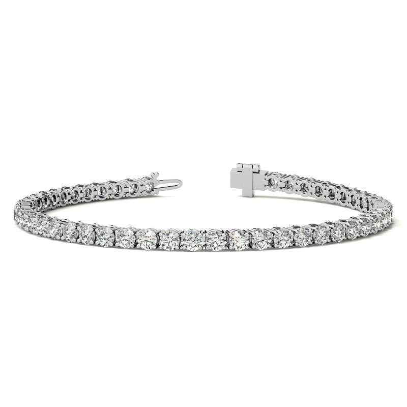 White Sapphire Tennis Bracelet