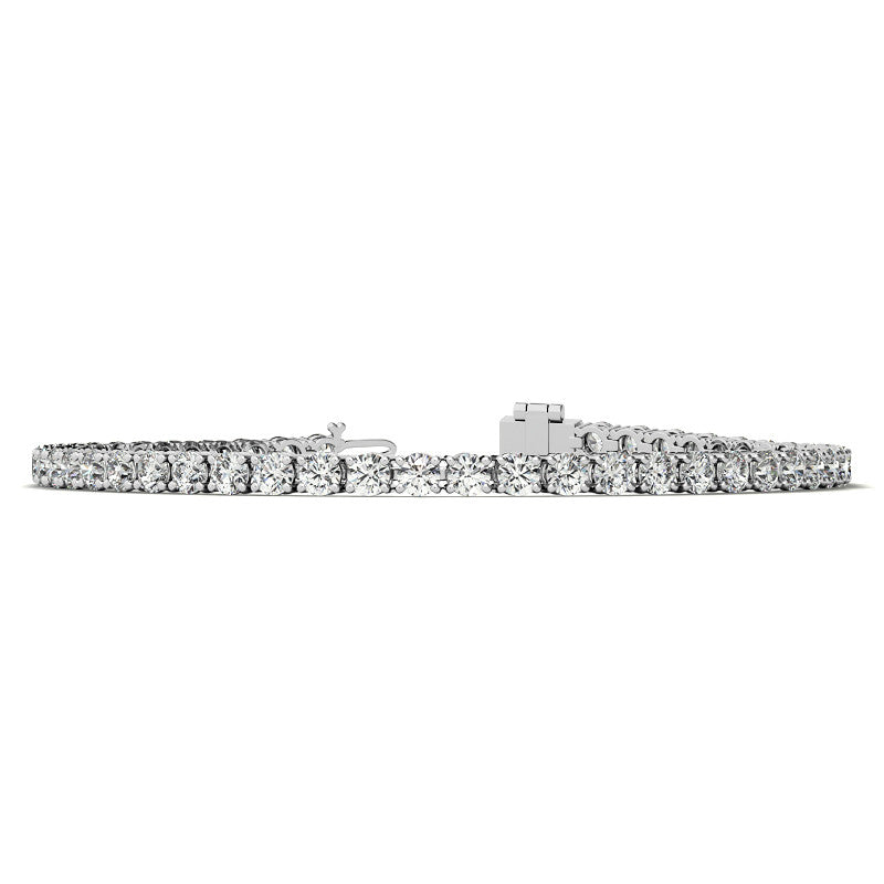 White Sapphire Tennis Bracelet