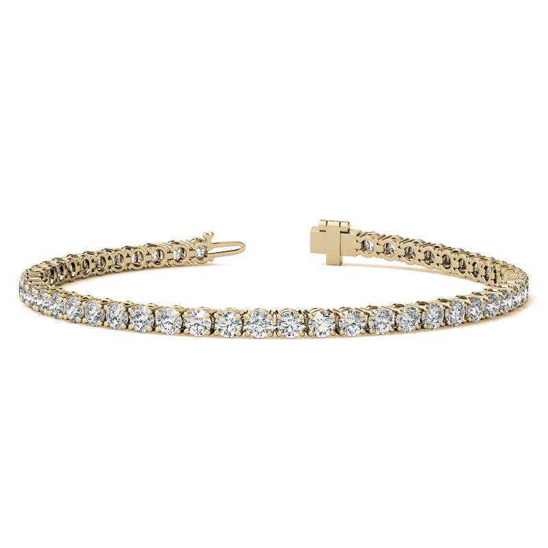 White Sapphire Tennis Bracelet