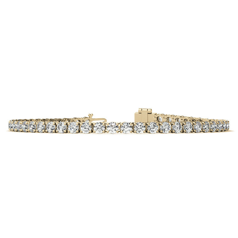 White Sapphire Tennis Bracelet