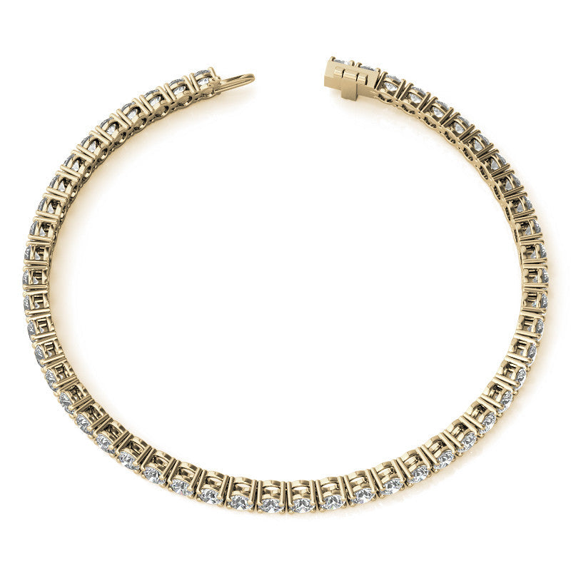 White Sapphire Tennis Bracelet