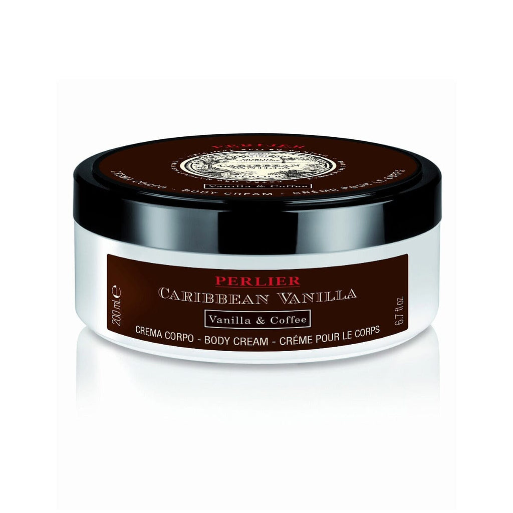 Perlier Caribbean Vanilla & Coffee Body Cream, 6.7 oz