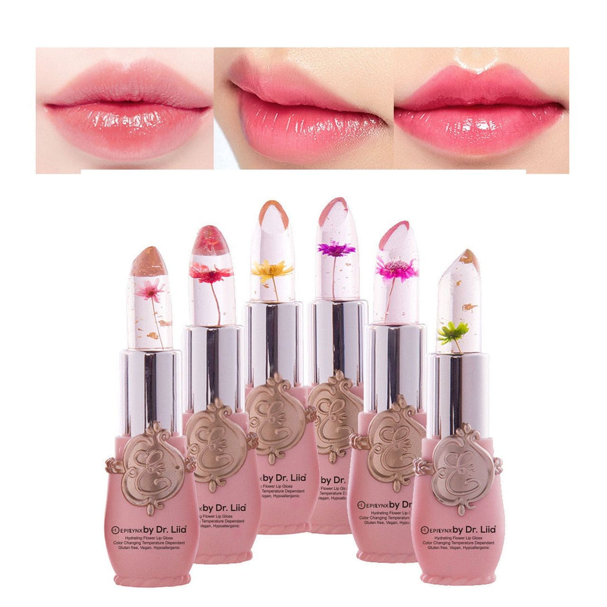 Flower Color-Changing Lip Gloss