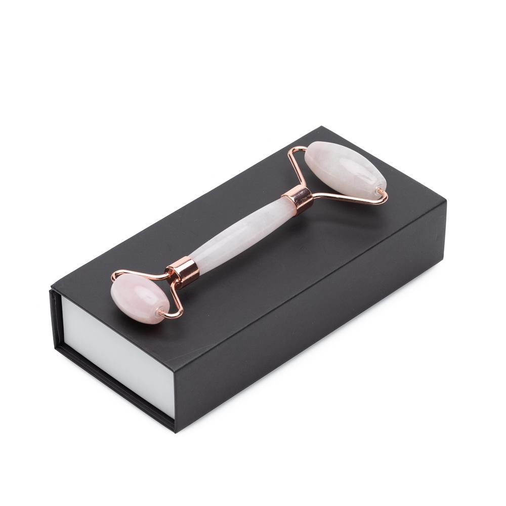 Double-Sided Rose Quartz Facial Roller