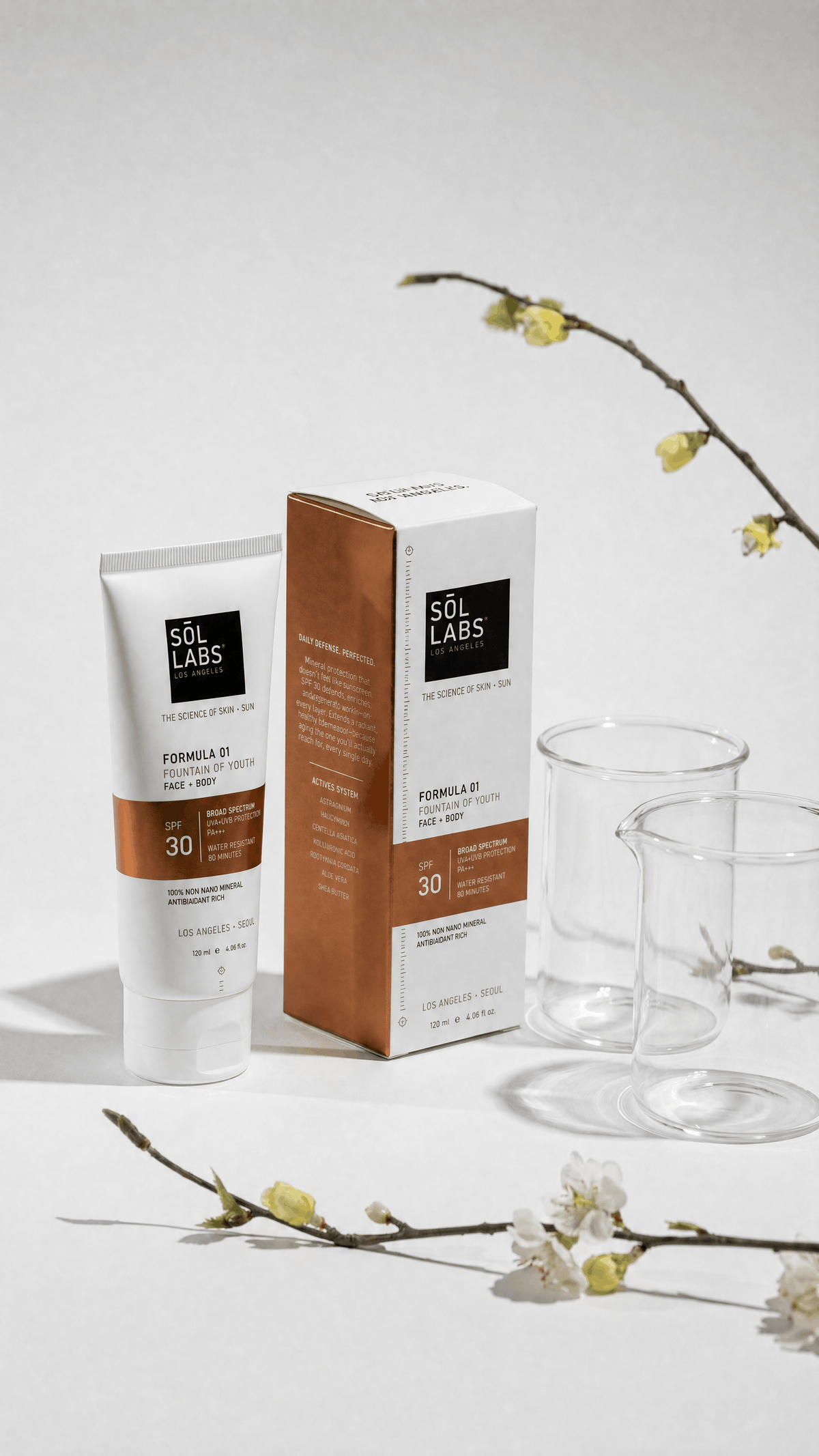SOL LABS Mineral SPF 30 Face + Body Lotion