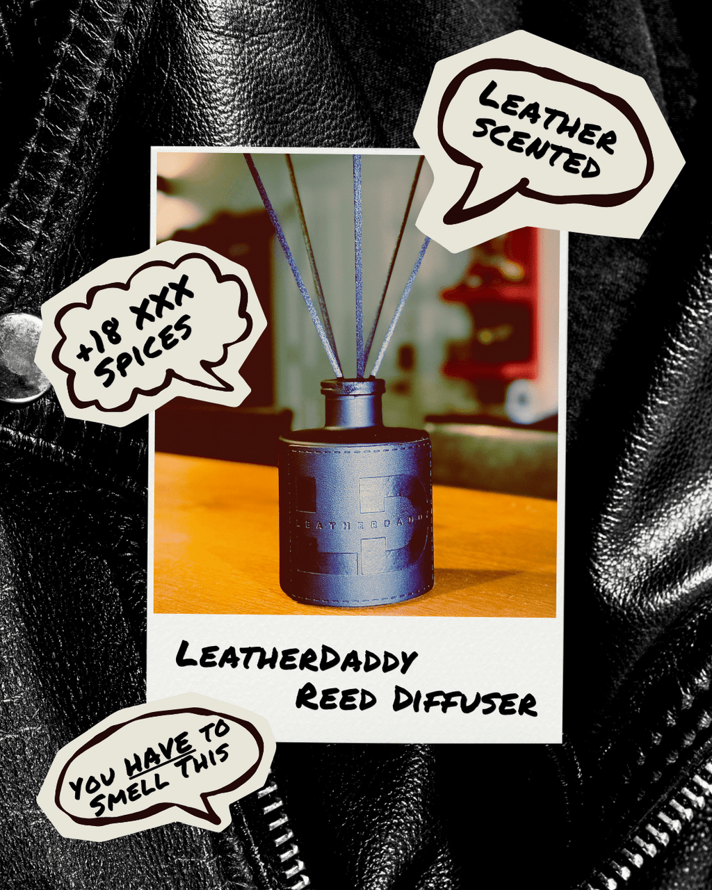 LeatherDaddy Signature Reed Diffuser