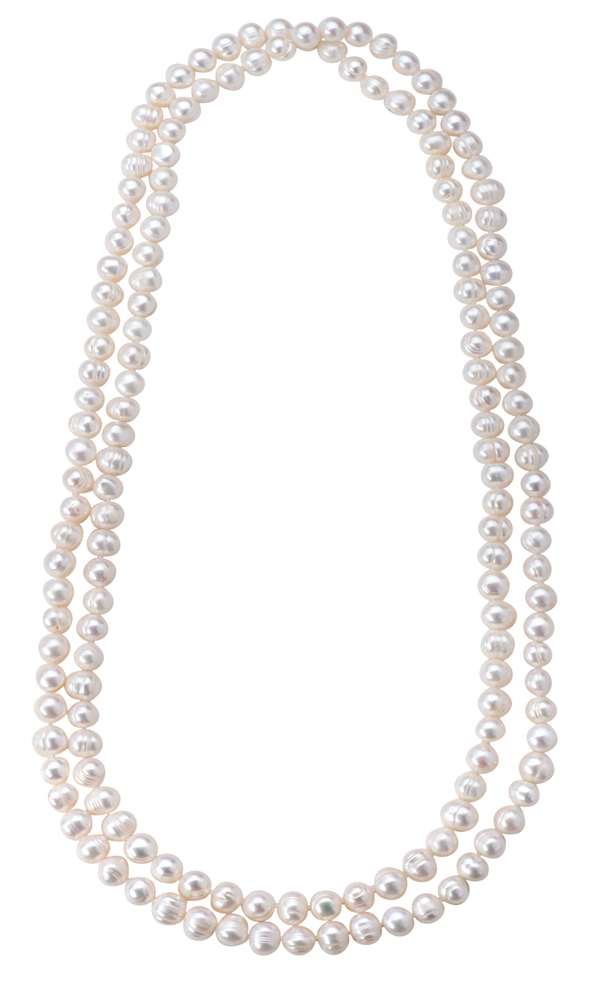 Extra-Long Perfect Pearl Necklace, 60"
