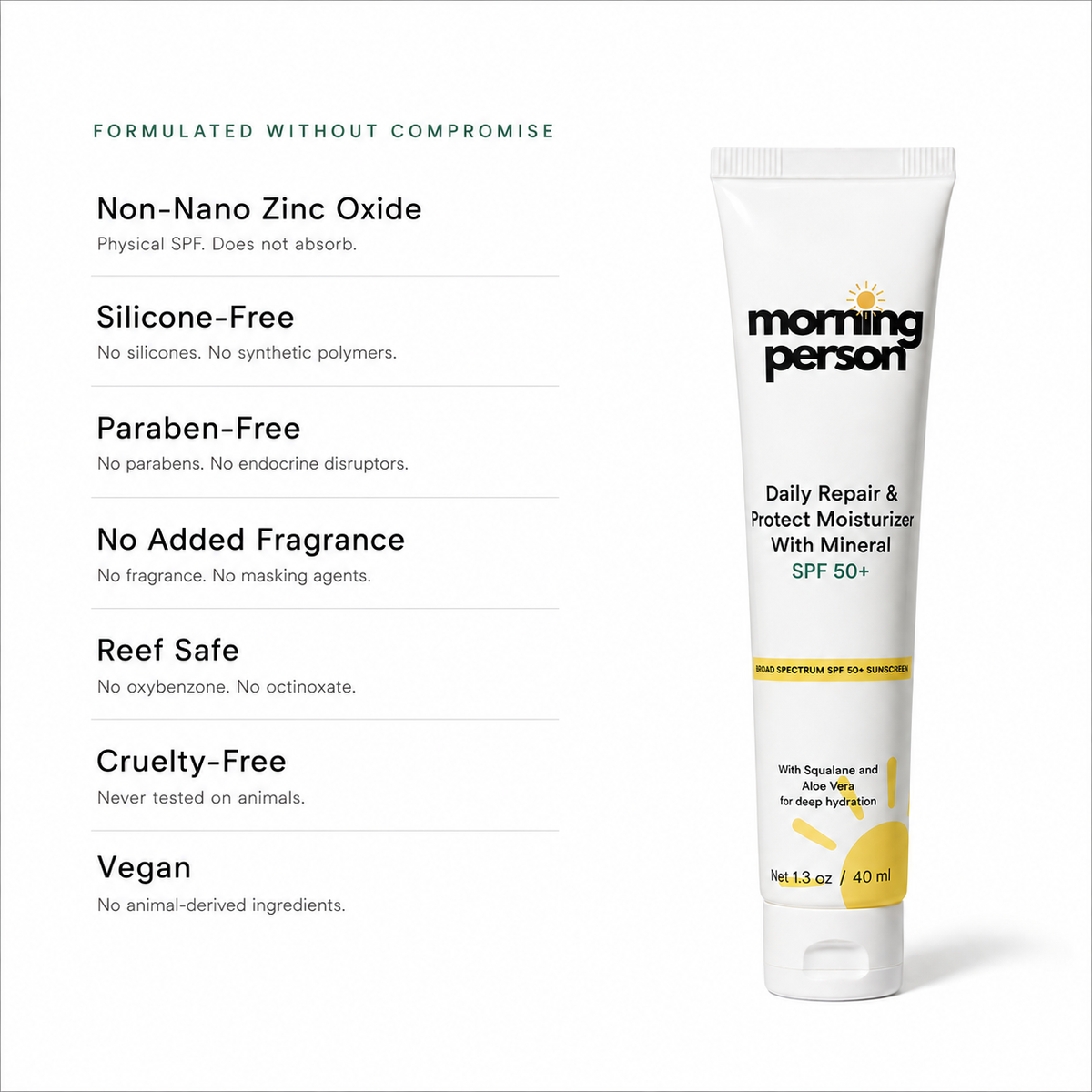 Daily Moisturizer with Mineral SPF 50+