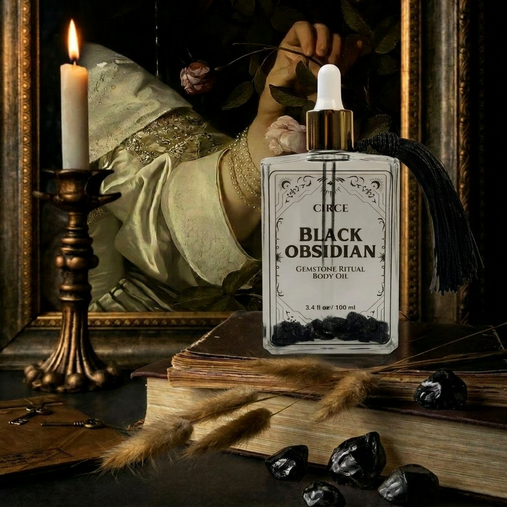 Circe Black Obsidian Shimmer Body Oil