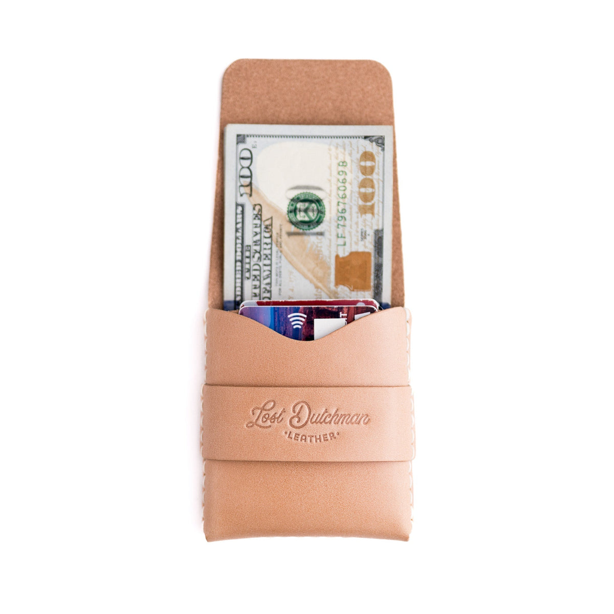 The Big Finn Leather Wallet, Russet