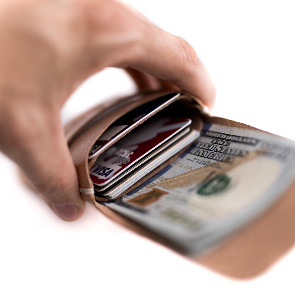 The Big Finn Leather Wallet, Russet